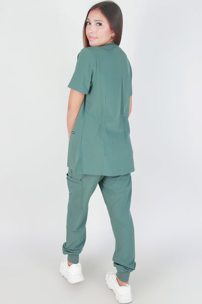 Jeans Warehouse Hawaii - JUNIOR SCRUB TOPS - BE PATIENT WITH ME SCRUB TOP | By MEDGEAR