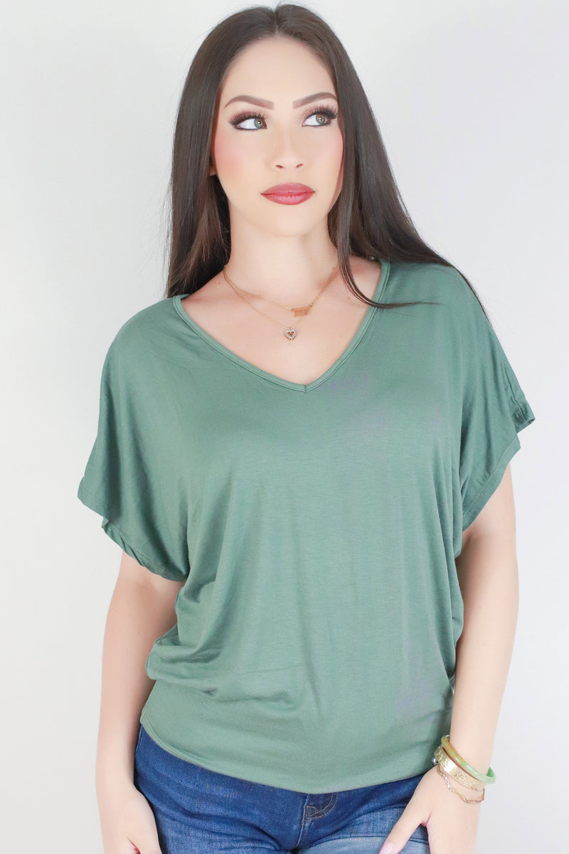 Jeans Warehouse Hawaii - SOLID DOLMAN TOPS - BUYING TIME TOP | By ADARA