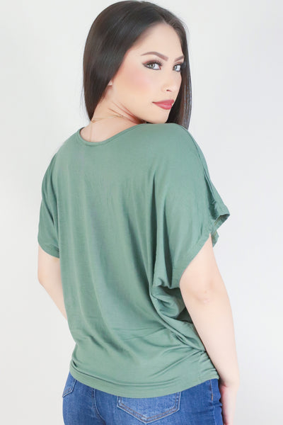 Jeans Warehouse Hawaii - SOLID DOLMAN TOPS - BUYING TIME TOP | By ADARA