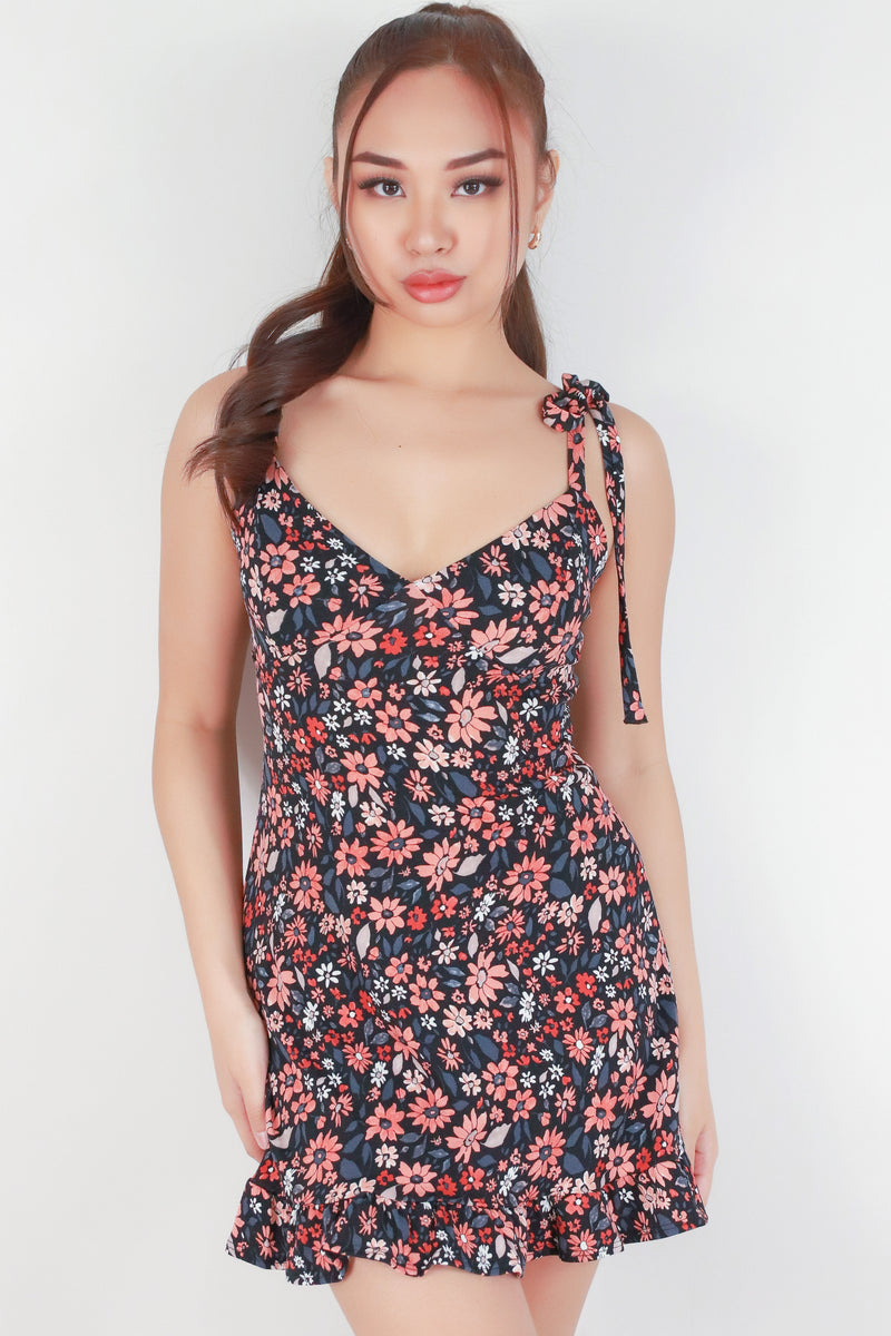 Jeans Warehouse Hawaii - S/L SHORT PRINT DRESSES - EMBRACE IT DRESS | By LOVELY DAY FASHION