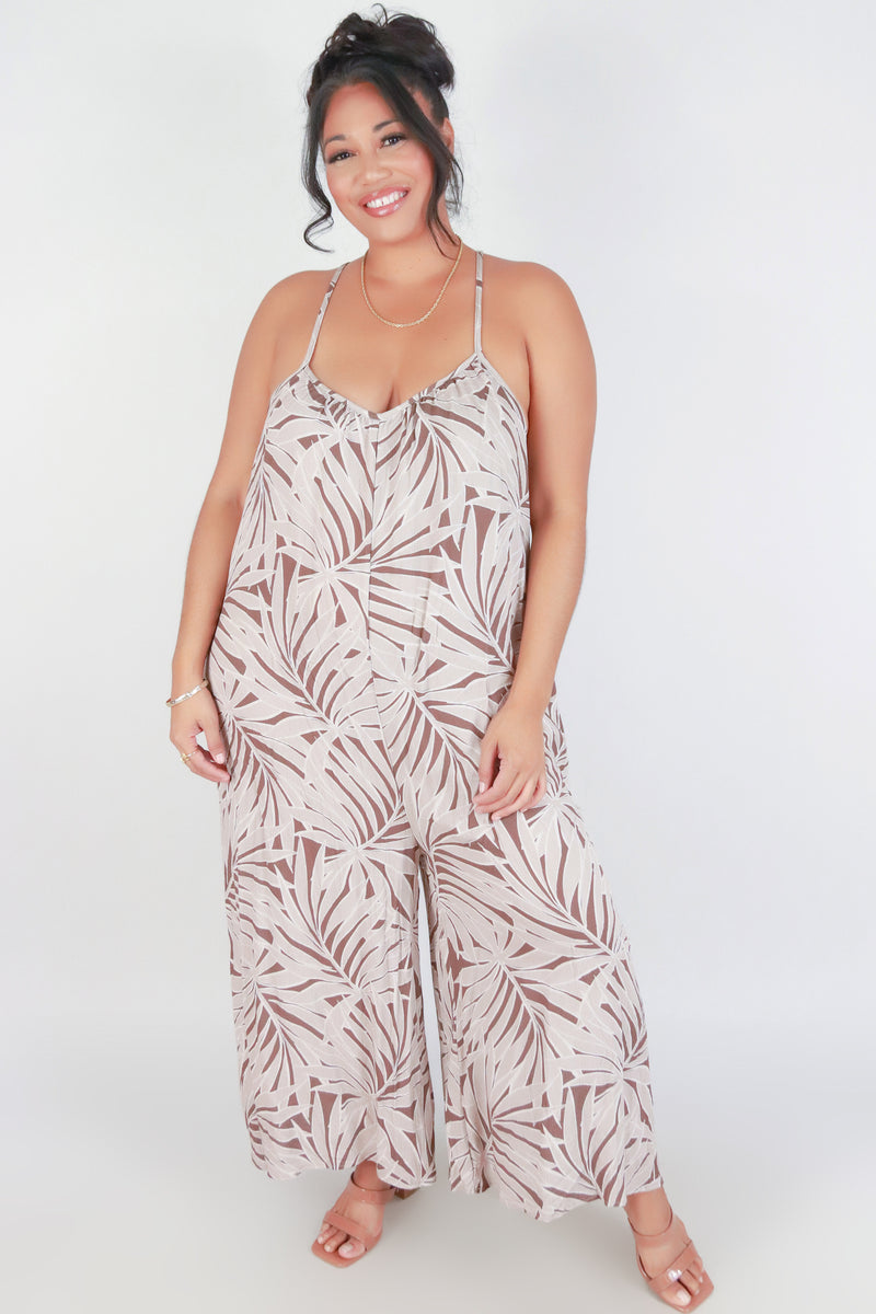 Jeans Warehouse Hawaii - PLUS PRINTED JUMPSUITS - HERE&