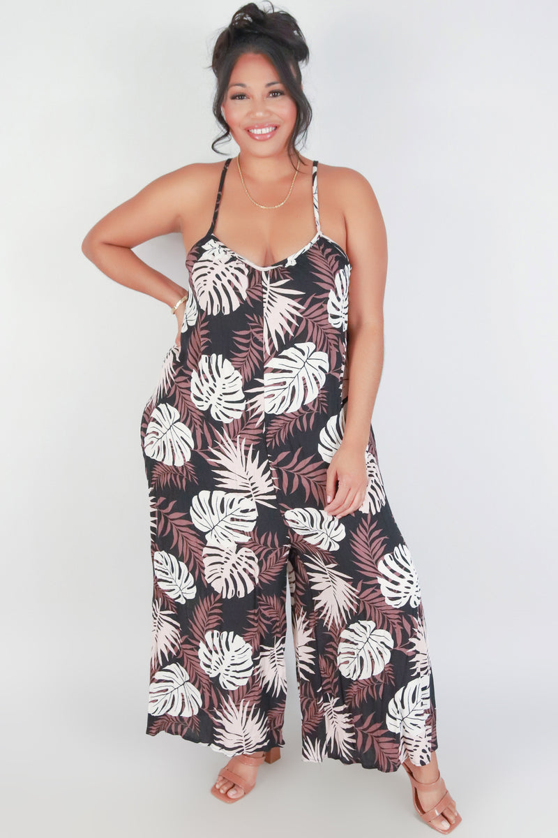 Jeans Warehouse Hawaii - PLUS PRINTED JUMPSUITS - IT&