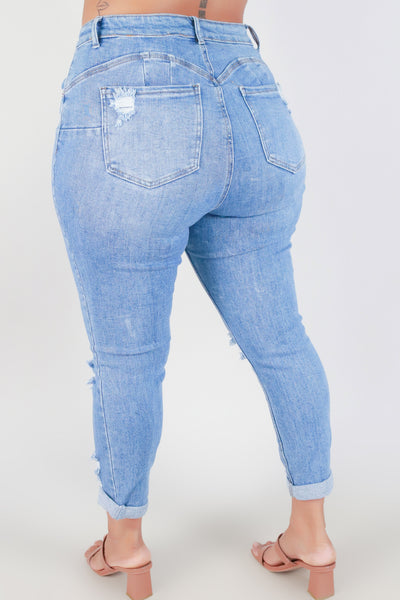 Jeans Warehouse Hawaii - PLUS DENIM CAPRIS - FLAWLESS PER USUAL JEANS | By WAX JEAN