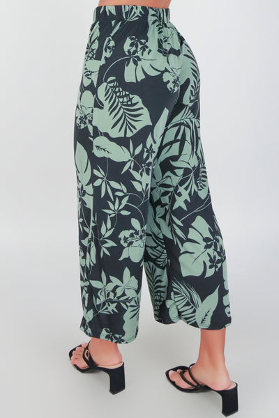 Jeans Warehouse Hawaii - PRINT KNIT CAPRI'S - TRUE COLORS CAPRI PANTS | By PAPERMOON/ B_ENVIED