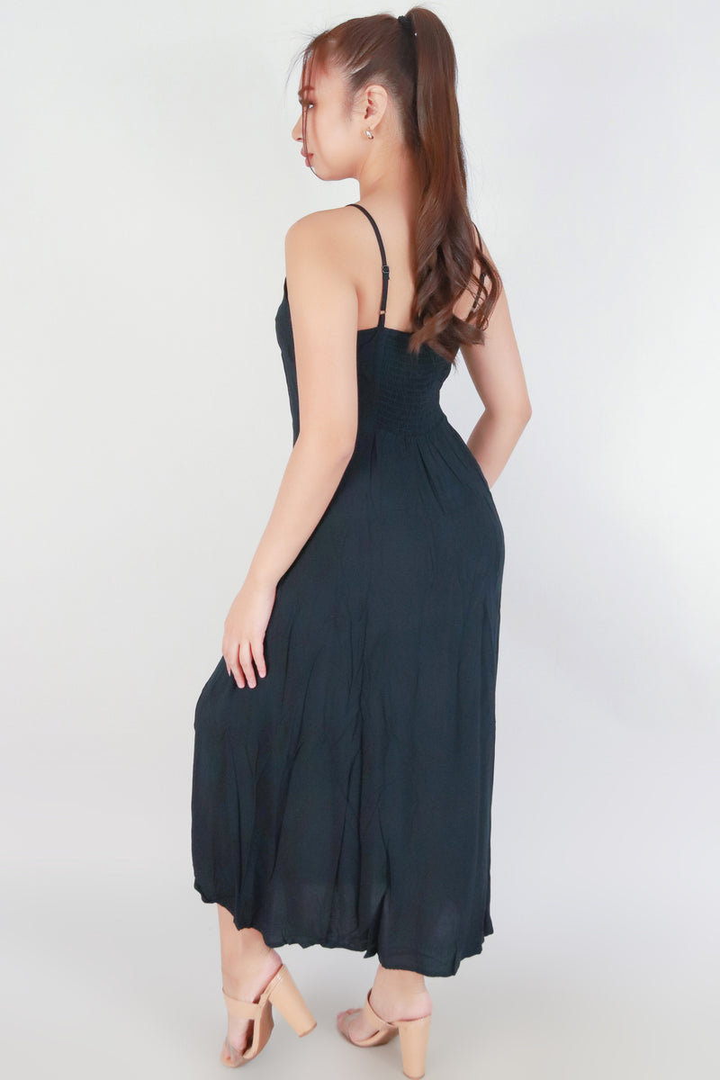 Jeans Warehouse Hawaii - S/L LONG SOLID DRESSES - JUST GO WITH IT DRESS | By BARON DISTRIBUTORS