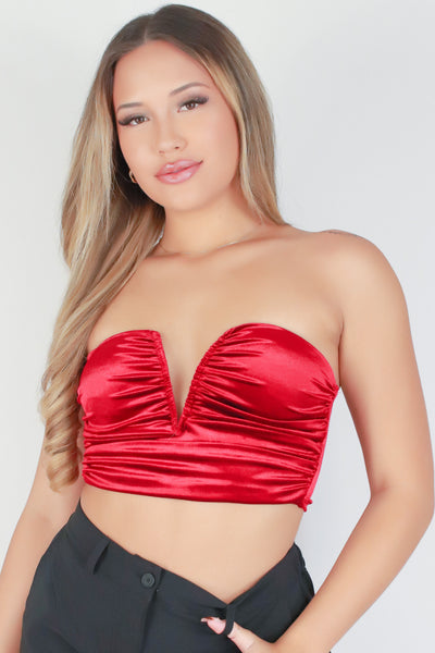 Jeans Warehouse Hawaii - SL CASUAL SOLID - STARTING OVER TUBE TOP | By CRESCITA APPAREL/SHINE I