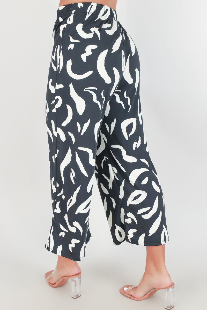 Jeans Warehouse Hawaii - PRINT KNIT CAPRI&