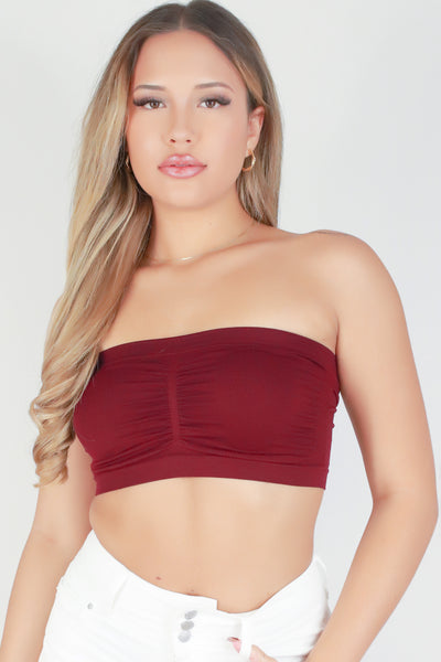 Jeans Warehouse Hawaii - TANK/TUBE SOLID BASIC - EVERYDAY BASIC BANDEAU | By K. LEE