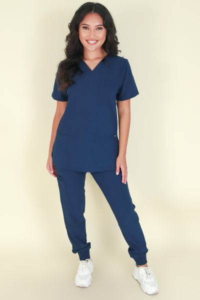 Jeans Warehouse Hawaii - JUNIOR SCRUB TOPS - BE PATIENT WITH ME SCRUB TOP | By MEDGEAR