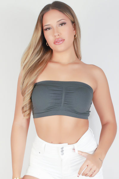 Jeans Warehouse Hawaii - TANK/TUBE SOLID BASIC - EVERYDAY BASIC BANDEAU | By K. LEE