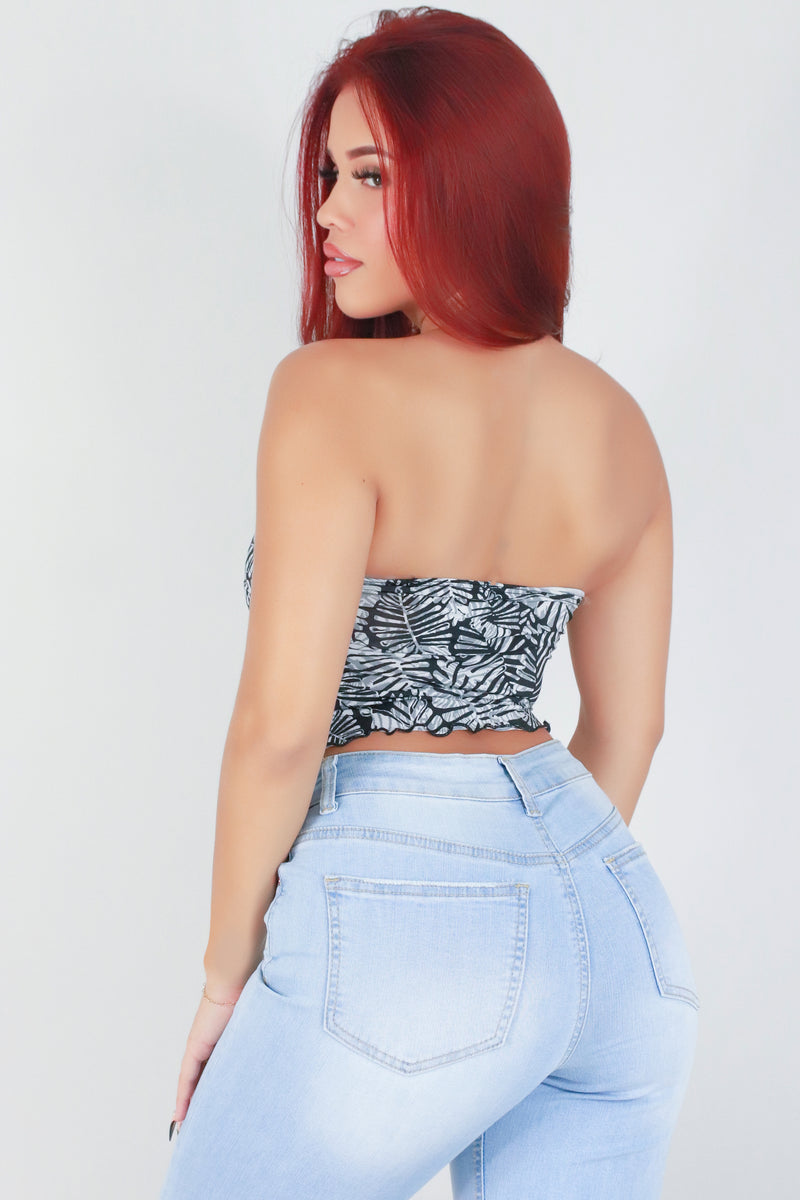 Jeans Warehouse Hawaii - SL PRINT - GOTTA GO FLYAWAY TOP | By PAPERMOON/ B_ENVIED