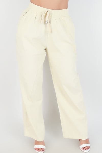 Jeans Warehouse Hawaii - SOLID WOVEN PANTS - TAKE RESPONSIBILITY PANTS | By SUPERLINE