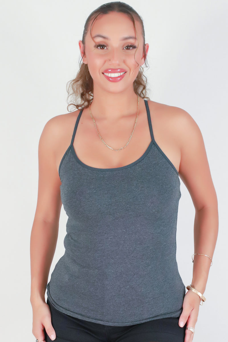 Jeans Warehouse Hawaii - TANK/TUBE SOLID BASIC - ALL OF A SUDDEN CAMI | By ACTIVE USA