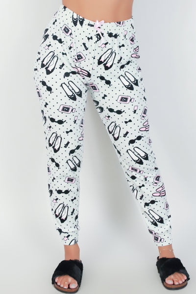 Jeans Warehouse Hawaii - PRINT KNIT PANTS - MATERIAL GIRL SLEEP JOGGER | By SIMEX / GRIP COLLECTIONS