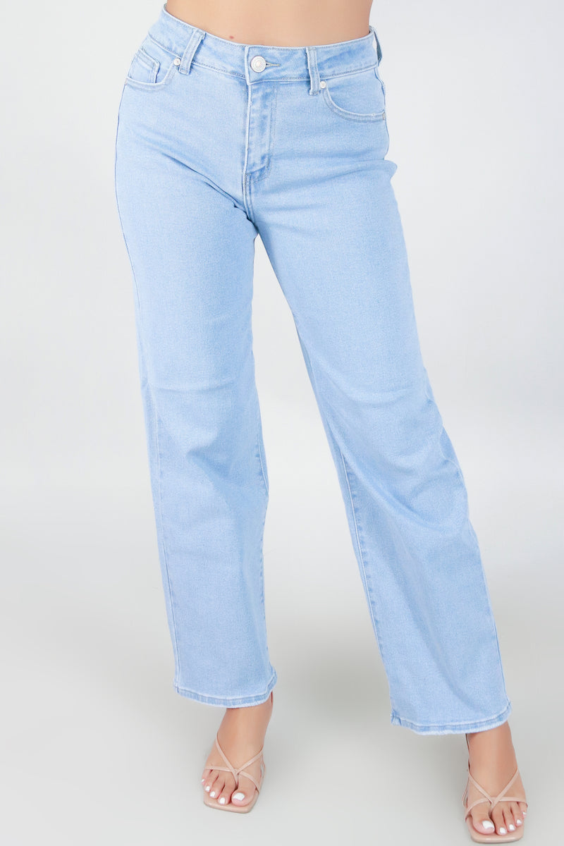 Jeans Warehouse Hawaii - JEANS - CALI WIDE LEG JEANS | By SEASON STAR INC