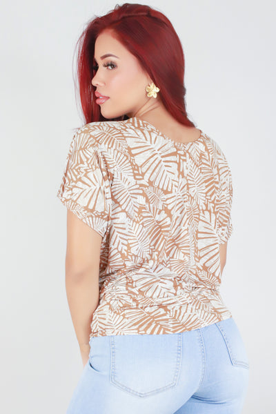 Jeans Warehouse Hawaii - SS PRINT - MOVING FORWARD DOLMAN TOP | By PAPERMOON/ B_ENVIED