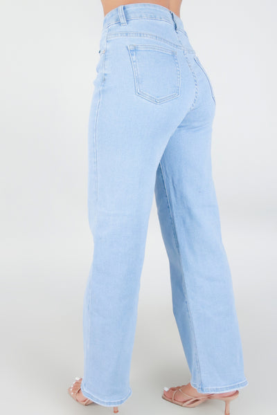 Jeans Warehouse Hawaii - JEANS - CALI WIDE LEG JEANS | By SEASON STAR INC