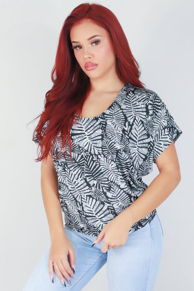 Jeans Warehouse Hawaii - SS PRINT - MOVING FORWARD DOLMAN TOP | By PAPERMOON/ B_ENVIED