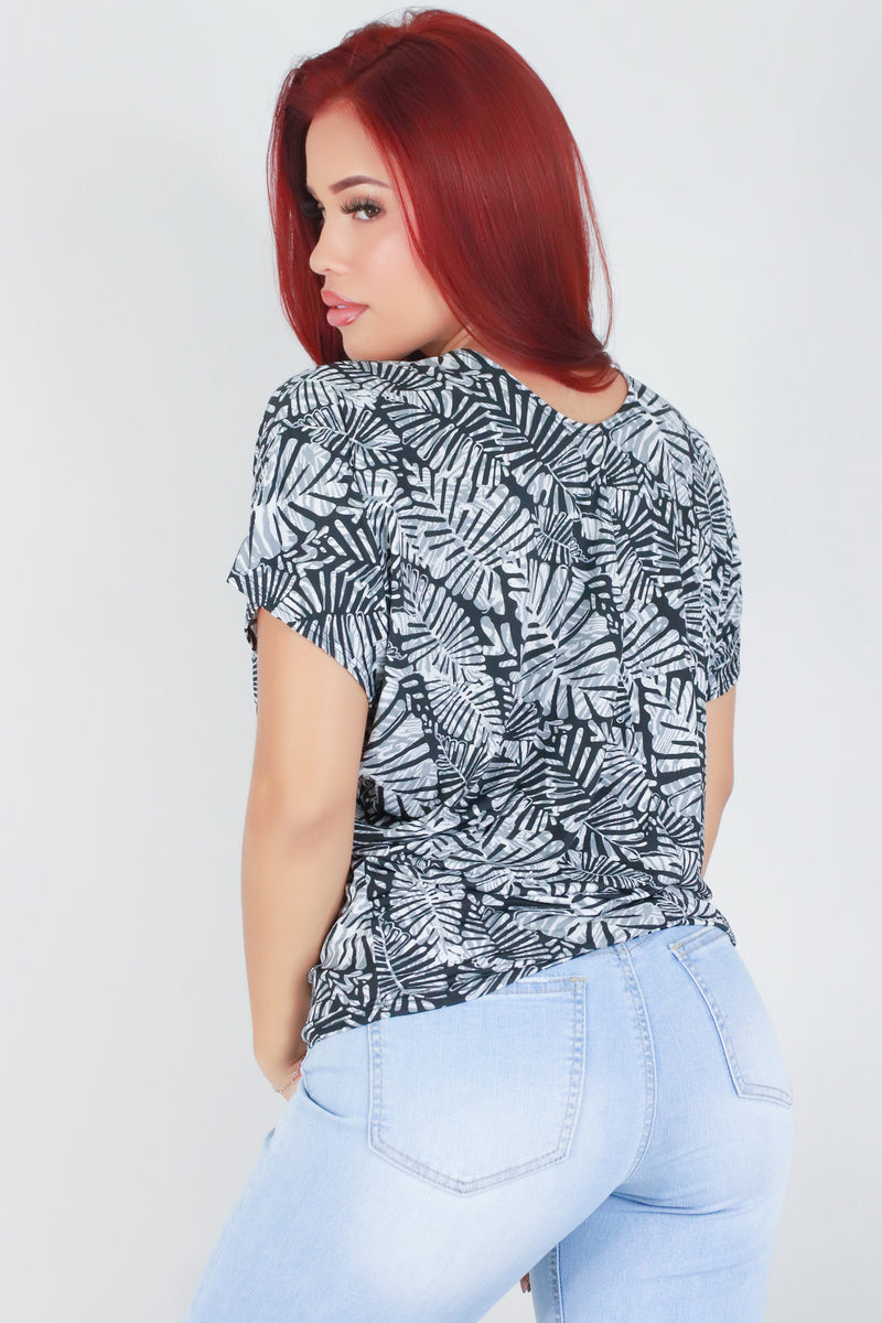 Jeans Warehouse Hawaii - SS PRINT - MOVING FORWARD DOLMAN TOP | By PAPERMOON/ B_ENVIED