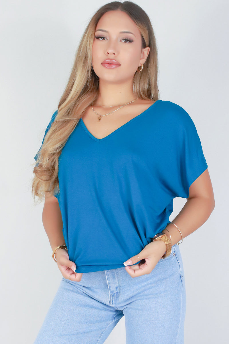 Jeans Warehouse Hawaii - SOLID DOLMAN TOPS - AT IT AGAIN TOP | By ADARA