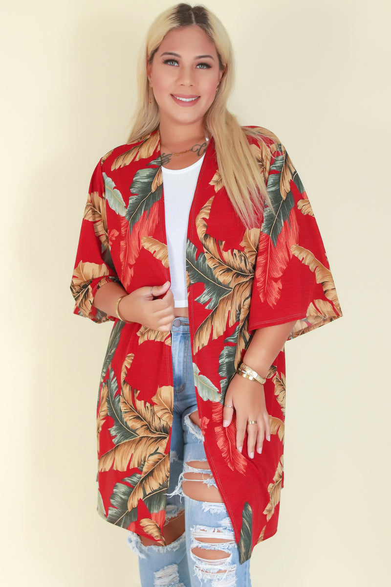 Jeans Warehouse Hawaii - PLUS Knit Cardigans/Hoodys - ASK ME CARDIGAN | By ZENOBIA