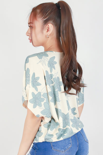 Jeans Warehouse Hawaii - SS PRINT - LILY DOLMAN TOP | By LUZ