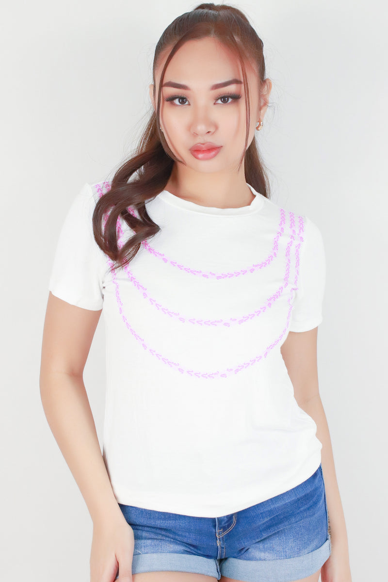 Jeans Warehouse Hawaii - S/S SCREEN - PUA KALAUNU LEI TEE | By LUZ