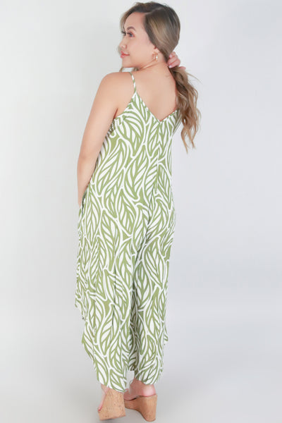 Jeans Warehouse Hawaii - PRINT JUMPERS - SLEEVELESS NO WAIST JUMPSUIT | By OLIVE & CO