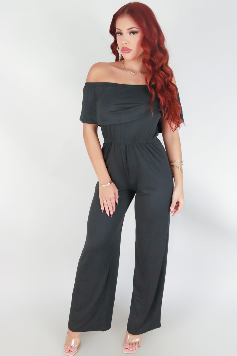 Jeans Warehouse Hawaii - SOLID CASUAL JUMPSUITS - TRUE STORY JUMPSUIT | By POPULAR 21