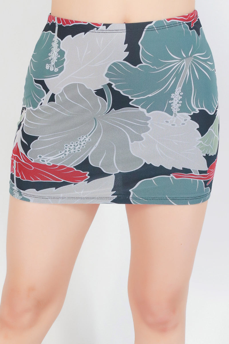 Jeans Warehouse Hawaii - MATCHING SEPARATES - KEEP SMILING MINI SKIRT | By MEEK DBA LAC BLEU