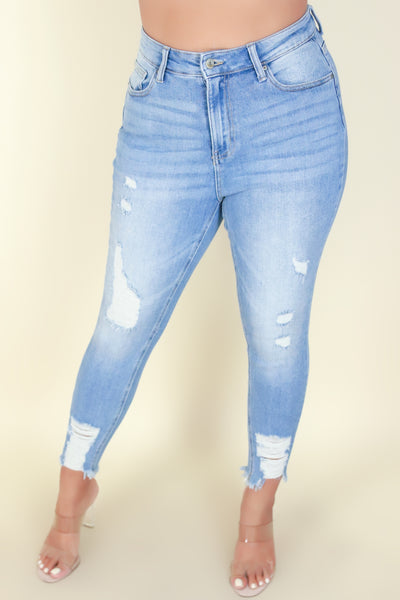 Jeans Warehouse Hawaii - PLUS Denim Jeans - DON'T BREAK MY STRIDE JEANS | By WAX JEAN