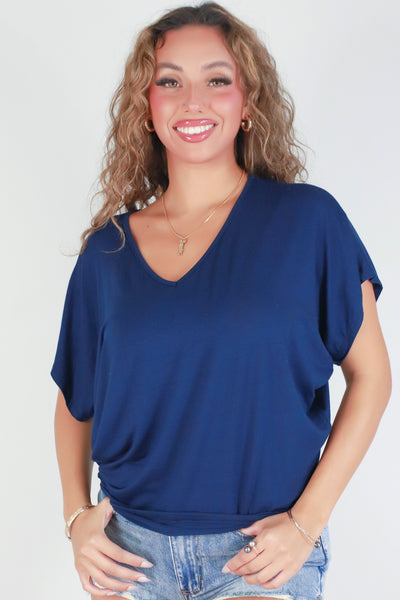 Jeans Warehouse Hawaii - SOLID DOLMAN TOPS - AT IT AGAIN TOP | By ADARA