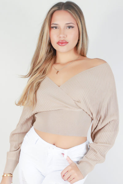 Jeans Warehouse Hawaii - SOLID LONG SLV TOPS - READY TO GO SWEATER | By STYLE MELODY