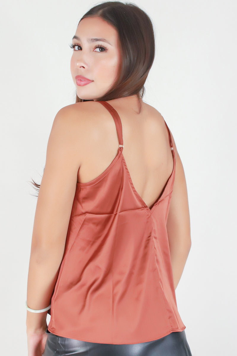 Jeans Warehouse Hawaii - TANK SOLID WOVEN DRESSY TOPS - SECOND CHANCES TOP | By BLUSH