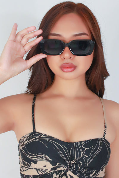 Jeans Warehouse Hawaii - OVERSIZED SUNGLASSES - BLOCK 'EM OUT SUNGLASSES | By SUNNY SUNGLASS