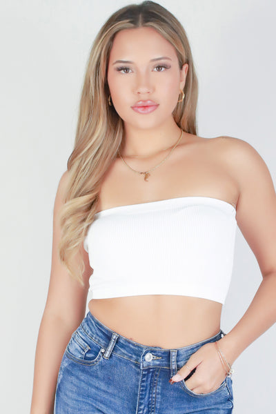 Jeans Warehouse Hawaii - TANK/TUBE SOLID BASIC - WHAT'S IT ABOUT BANDEAU | By LOVE POEM