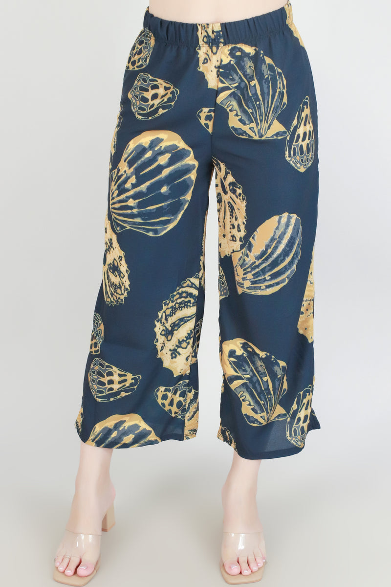 Jeans Warehouse Hawaii - PRINT WOVEN CAPRI&