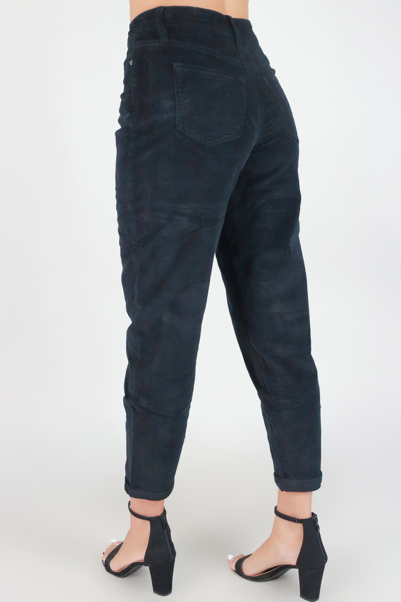 Jeans Warehouse Hawaii - SOLID WOVEN PANTS - COME CLEAN CORDUROY PANTS | By YMI JEANS