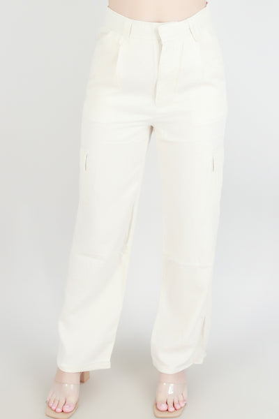 Jeans Warehouse Hawaii - SOLID WOVEN PANTS - LET ME GO PANTS | By ULTIMATE OFFPRICE