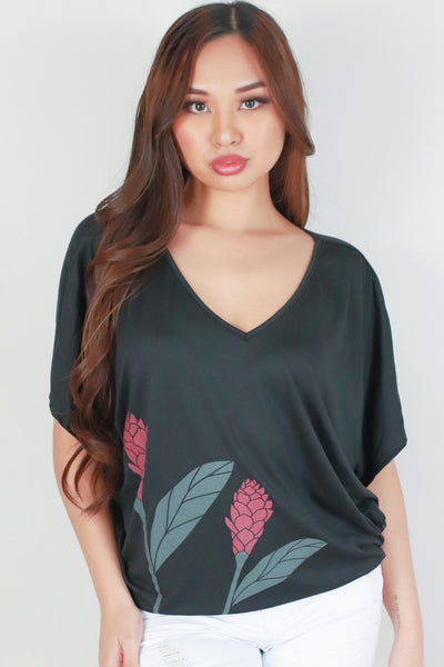 Jeans Warehouse Hawaii - SS PRINT - AWAPUHI DOLMAN TOP | By LUZ