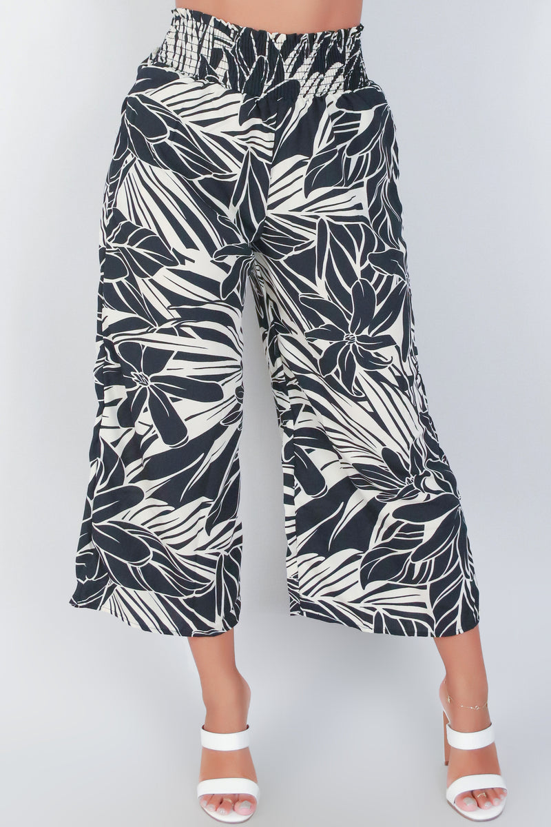 Jeans Warehouse Hawaii - PRINT WOVEN CAPRI&