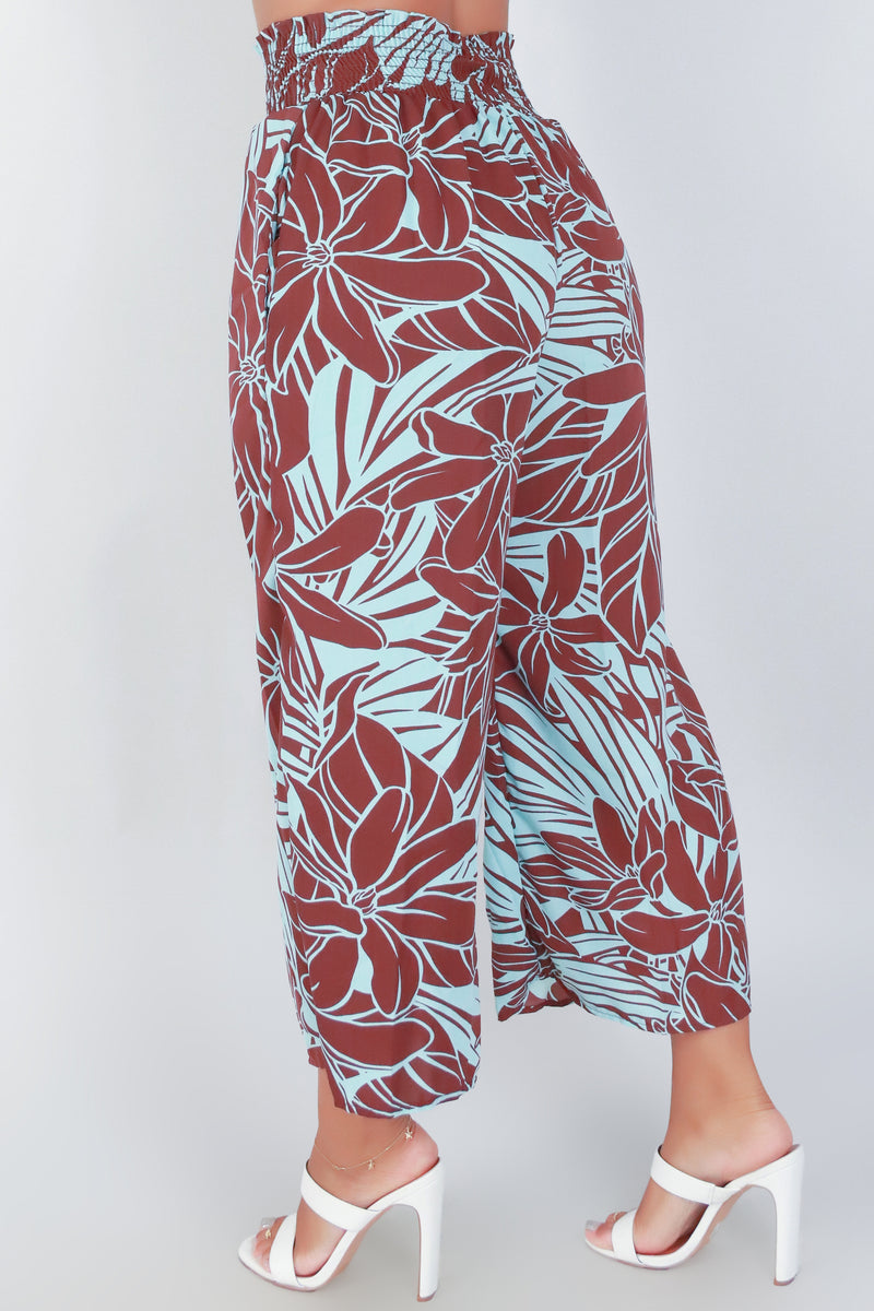 Jeans Warehouse Hawaii - PRINT WOVEN CAPRI&