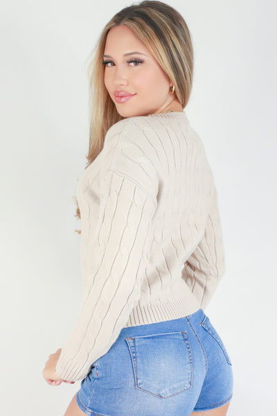 Jeans Warehouse Hawaii - CHUNKY/ACRYLIC SWEATERS - TAKE IT EASY SWEATER | By I JOAH