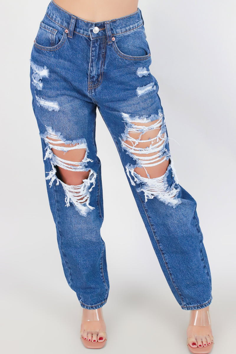 Jeans Warehouse Hawaii - JEANS - KENDRA MOM JEANS | By WAX JEAN