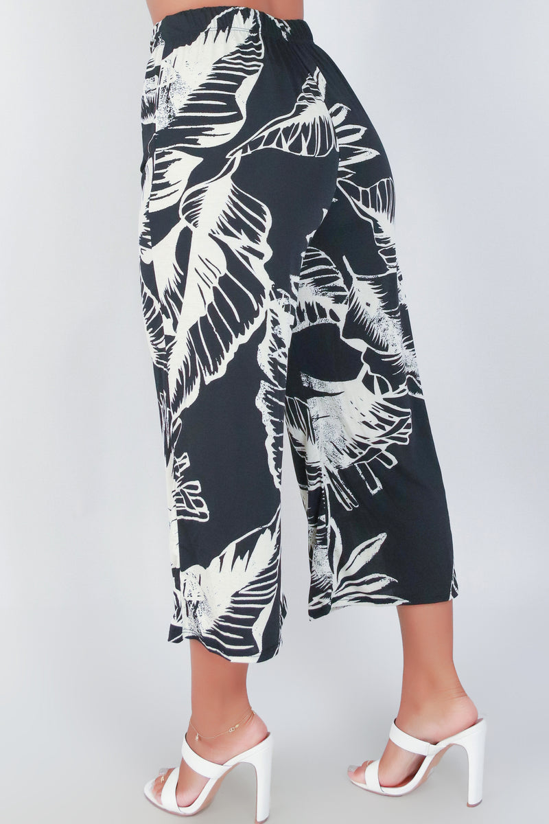 Jeans Warehouse Hawaii - PRINT KNIT CAPRI&