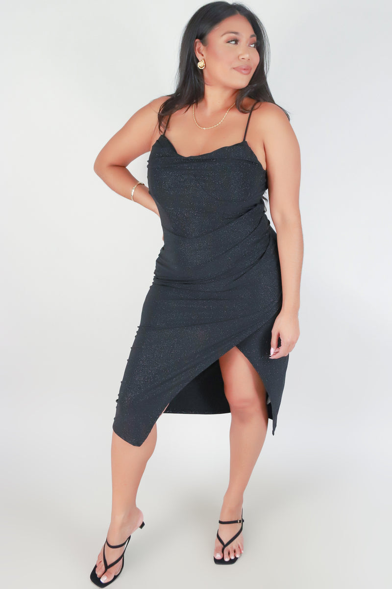 Jeans Warehouse Hawaii - PLUS PLUS SOLID KNIT DRESSES - HE&