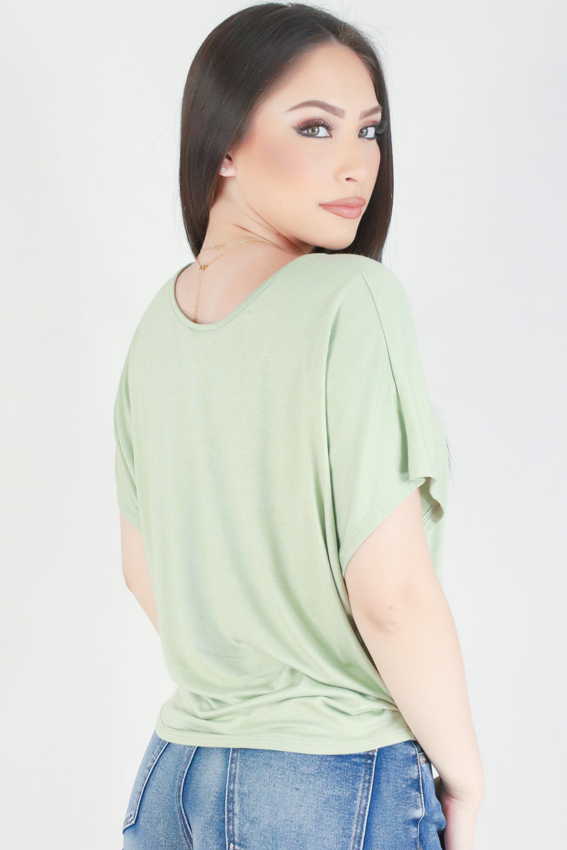 Jeans Warehouse Hawaii - SOLID DOLMAN TOPS - AT IT AGAIN TOP | By ADARA