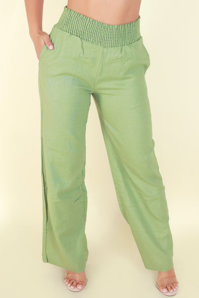 Jeans Warehouse Hawaii - SOLID WOVEN PANTS - MONEY IN THE BANK PANTS | By STYLE MELODY