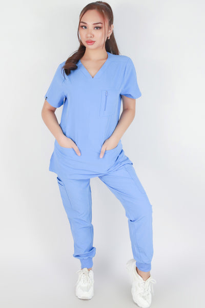 Jeans Warehouse Hawaii - JUNIOR SCRUB TOPS - BE PATIENT WITH ME SCRUB TOP | By MEDGEAR