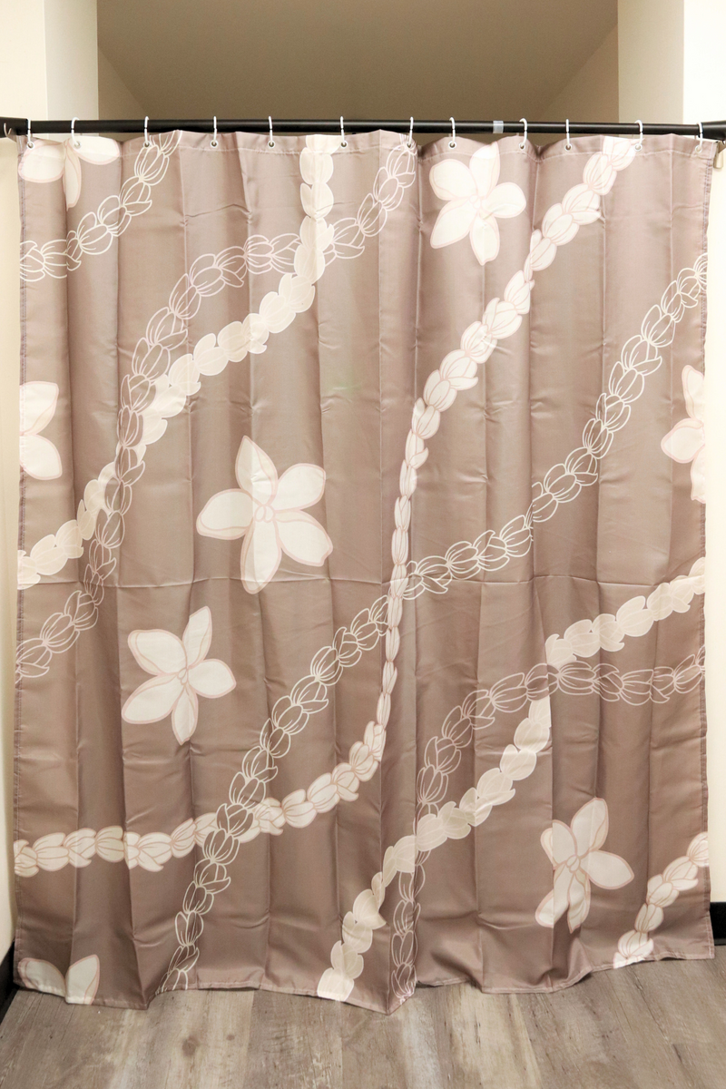 Jeans Warehouse Hawaii - MISC ACCESSORY - PIKAKE SHOWER CURTAIN | By GREENWELL PROMOTIONS LTD